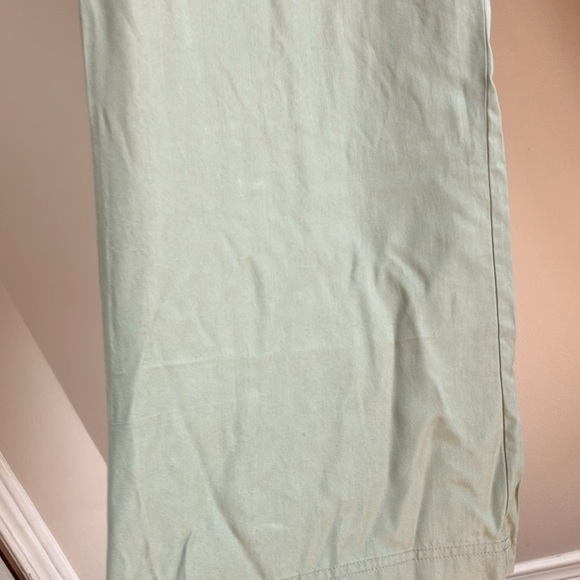 Mexx high rise cargo pants lyocell pull on wide leg sage green - Picture 6 of 9